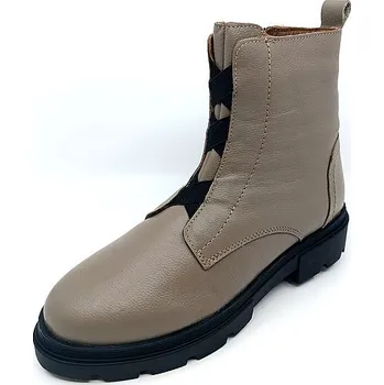 Dámská zimní obuv QUICK by WILD dámská kožná kotníková obuv Q-R704-15 stone 38