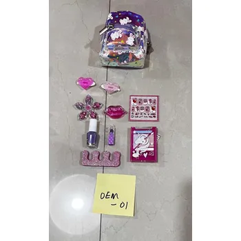 Dětská kuchyňka Set for a Little Stylist + Cosmetic Bag Backpack