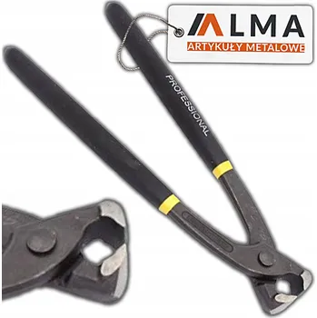 Kleště KLEŠTĚ ZEDNICKÉ ČELNÍ ŘEZACÍ NA VÁZACÍ DRÁT 300mm Cr.V