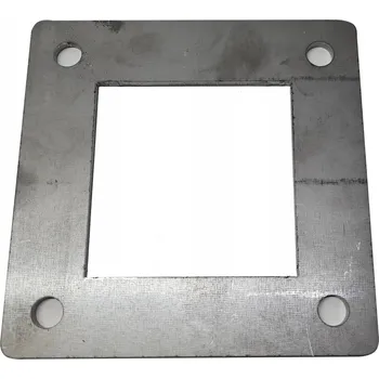 MONTÁŽNÍ PATKA 140x140mm PRO SLOUPEK 80x80mm, TLOUŠŤKA 4mm