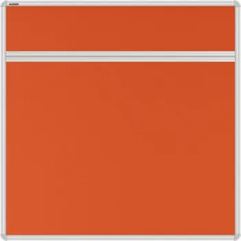 Paraván Stolový akustický paraván AKUSTIK oranžový 080 x 080 cm