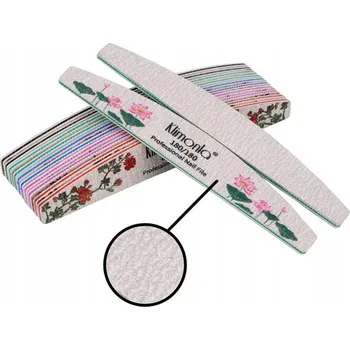 25 x pilník na nehty SADA 180/180 FLOWER