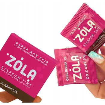 Přípravek na oči Barva na obočí v sáčku Zola 05 Graphite