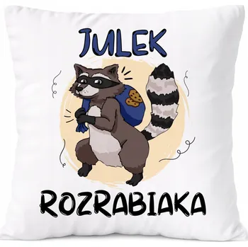 Polštář Dárek Polštář pro Adama, syna, dítě s potiskem