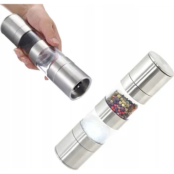 Kuchyňský mlýnek Ruční mlýnek Aptel, kovový, šedý