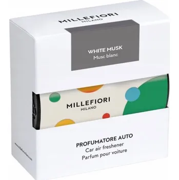 Vůně do auta Millefiori ICON WHITE MUSK osvěžovač vzduchu