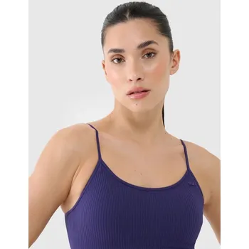 Podprsenka Dámská bezešvá podprsenka s nízkou podporou 4F 4FWSS25USBAF151-30S M/L