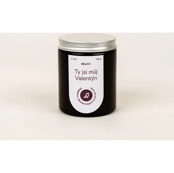 Svíčka Sójová vonná svíčka s květinovou a dřevitou vůní Sojka 1 ks