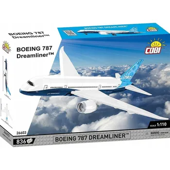 ostatní stavebnice Stavebnice COBI 26603 Letadlo Boeing 787 Dreamliner 836 dílů