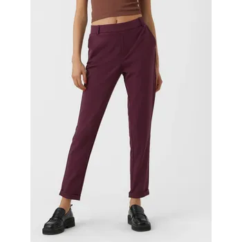 Dámské kalhoty Vero Moda dámské kalhoty Maya bordó Velikost: L/30