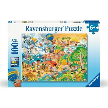 Puzzle Puzzle dla dzieci 2D: 4 pory roku 100el Ravensburger