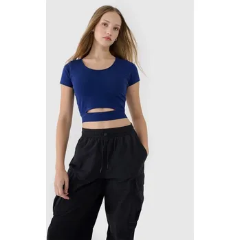 Dámské hladké tričko 4F 4FRSS25TTSHF2695-31S xs