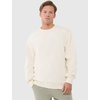 Pánská mikina Pánská mikina oversize bez kapuce 4F 4FWSS25TSWSM1536-80S-12S pánské m