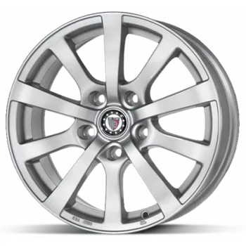 Alu kolo Platin P58 Silber 6,5x15 4x100 ET38