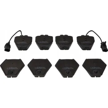 Brzdová destička Brzdové destičky (přední) AUDI A6 ALLROAD 00-