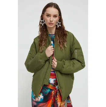 Pánská větrovka Bunda Moschino Jeans 0607.8720 zelená 77A, vel. L