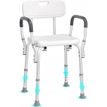 Koupelnové sedátko Toaletní židle Vevor 158kg