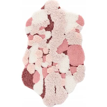 Koberec Koberec Růžový Shaggy Super Měkký 60x100cm Hustý Nadýchaný Dekorativní Soft