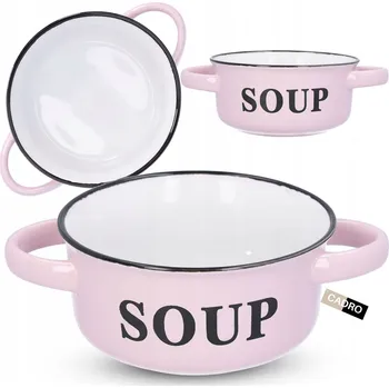 Polévková miska s oušky Cadro, 490 ml