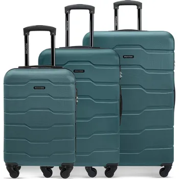 PUCCINI Tvrdý kufr sada ABS Alicante 29 l