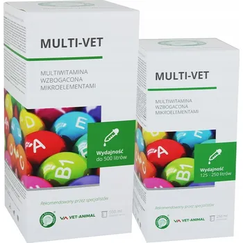 MULTIVET multivitamín, objem: 250 ml