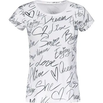 Dámské volnočasové triko premium ALTISPORT VOJ/ALW084TR06 BÍLÁ XXL