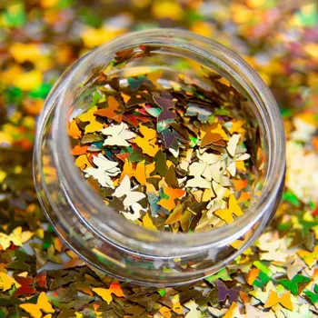 Holografické ozdoby Allepaznokcie, vícebarevné