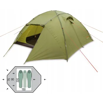 Stan Stan turistický Pinguin Tornado 2 zelený, pro 2 osoby