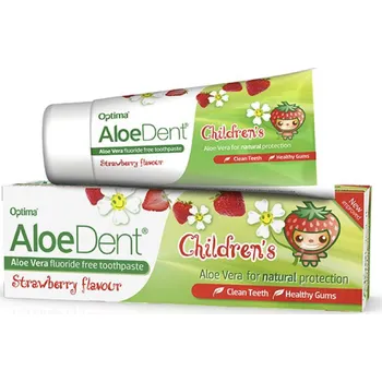 zubní pasta ALOEDENT dětská přírodní zubní pasta bez fluoridu 50 ml