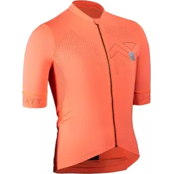 cyklistický dres LEATT Cyklistický dres s krátkým rukávem - MTB ENDURANCE 5.0 W - oranžová XS