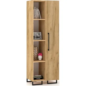 Komoda PRIMA 160 Vysoká TV skříňka Komoda do obýváku Styl LOFT Dub Craft