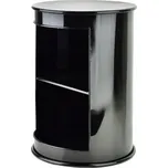 Stolek Mondex kulatý 35 x 33,5 x 46 cm černý