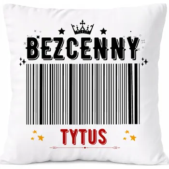 Polštář Polštář pro číšníka jako Dárek s potiskem fotografie, bílý PoliDraw