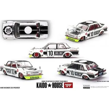 autíčko MINI GT Datsun 510 Street Team XMM V1 176