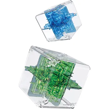 Hlavolam Bludiště 3D kostka 9cm