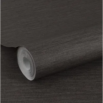 Tapeta DecoMode vinylová tapeta na vliesu černá antracitová 10,05x0,52 m