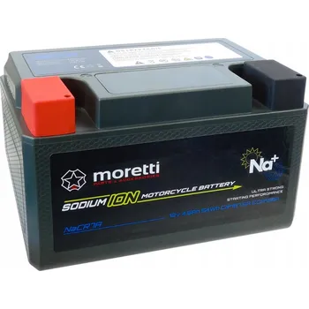 Záložní baterie Sodíkovo-iontová Akumulátor Moretti NaCR7A 12V 4,5Ah
