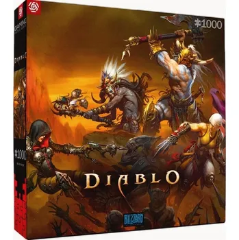 Puzzle Good Loot 1000 dílků Diablo Heroes Battle