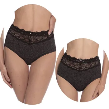 Dámské spodní prádlo Kalhotky kalhotky LAMA ČERNÉ vel. L, 2 ks