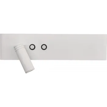 Nástěnné svítidlo Nástěnné svítidlo Milagro bílé, integrovaný LED zdroj 0 W