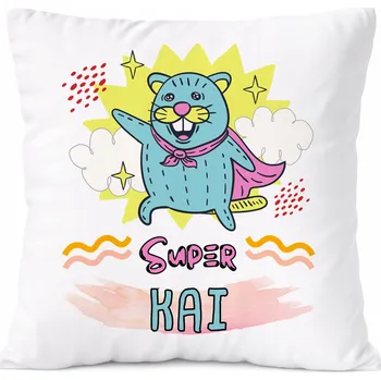 Polštář Dárek Polštář pro syna Alberta s potiskem