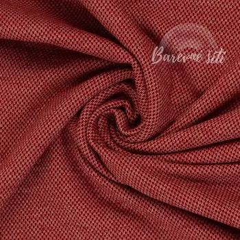 Teplákovina zateplená Karmínová (E) (Teplákovina z Německa Limitka podzim 23)