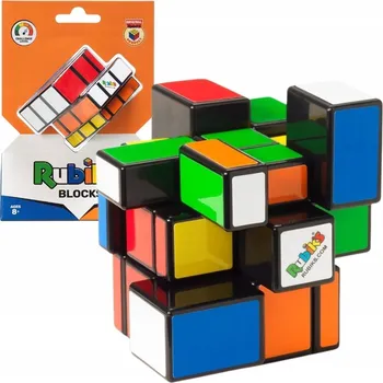Hlavolam Rubikova kostka barevné bloky skládačka