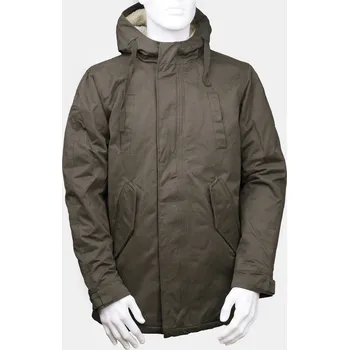 Pánský zimní kabát Weinbrenner pánská zimní bunda s kapucí zelené, vel. Xl