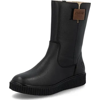 Dámská zimní obuv DÁMSKÉ KOTNÍKOVÉ BOTY RIEKER Y4355-00 ČERNÁ Barva: Černá, Velikost: 42