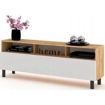 Komoda Stojací skříňka pod TV PLAY HEELS Komoda Police Vitrína Craft Bílý Mat 100