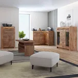 Obývací stěna INDIANAPOLIS | sestava B | jasan světlý