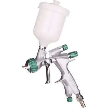 Stříkací pistole PROFESIONÁLNÍ LAKOVACÍ PISTOLE MINI HVLP 1,2MM NA OPRAVY S NÁDRŽKOU 250ML