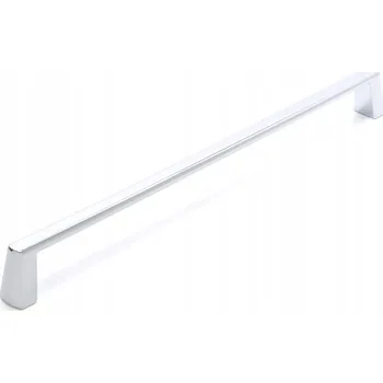 Nábytkové kování Nábytková úchytka klasická stříbrná lesklá 17 x 1,5 x 2,5 cm