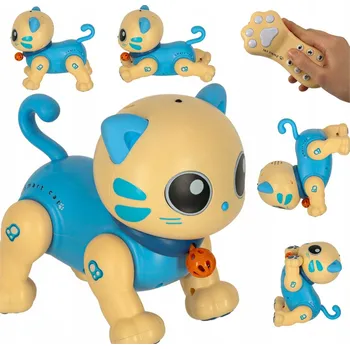 Robot KOČKA NA DÁLKOVÉ OVLÁDÁNÍ INTERAKTIVNÍ KOŤÁTKO RC ROBOT SKÁČE ZPÍVÁ